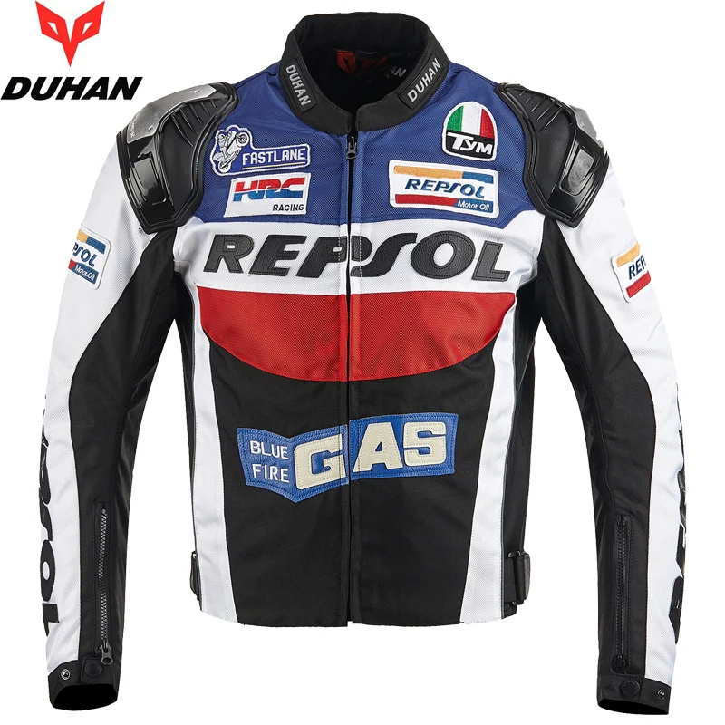 DUHAN мотоциклетная куртка moto GP REPSOL для гоночного мотоцикла высококачественная