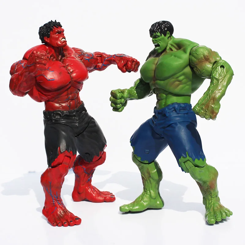 red hulk toy