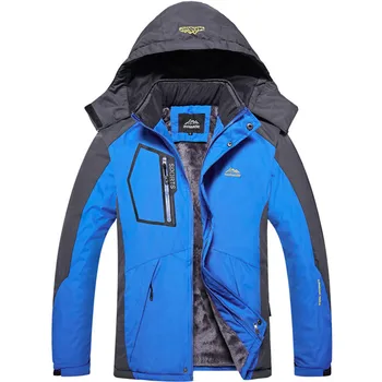 

Men's Outdoor Sport Jackets 2018 Autumn Winter Windproof Waterproof Camping Hiking Jacket Male Trekking Fishing Coat