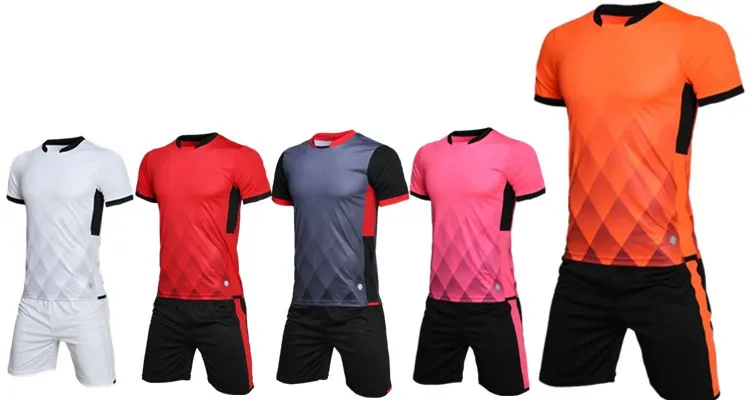 Профессиональная индивидуальная Футбольная форма для взрослых, комплект для мальчиков, Футбольная майка, комплект одежды, дышащая футбольная рубашка, спортивный костюм /