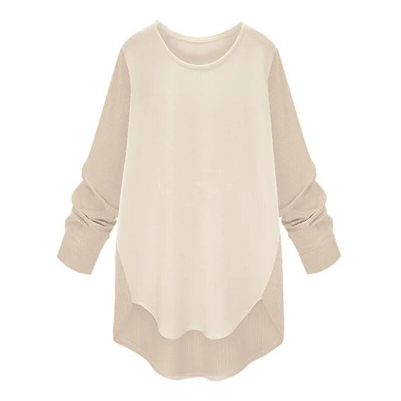 Autumn-2018-New-Women-Blouses-Sexy-Casual-Loose-Women-Tops-Long-Sleeve-O-neck-Patchwork-Shirts