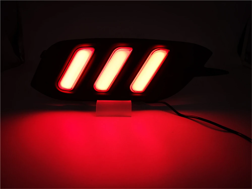 2 шт. 12 В светодиодный задний приводной светильник s задний светильник для Honda Civic светодиодные задние тормозные огни бампер лампа предупреждающий светильник