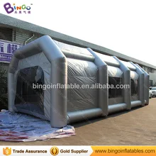 32.8ft x 16.4ft x 11.5ft надувные paint booth, взорвать стенд краски, краской стенд с воздушные фильтры и двигатели Игрушка палатки