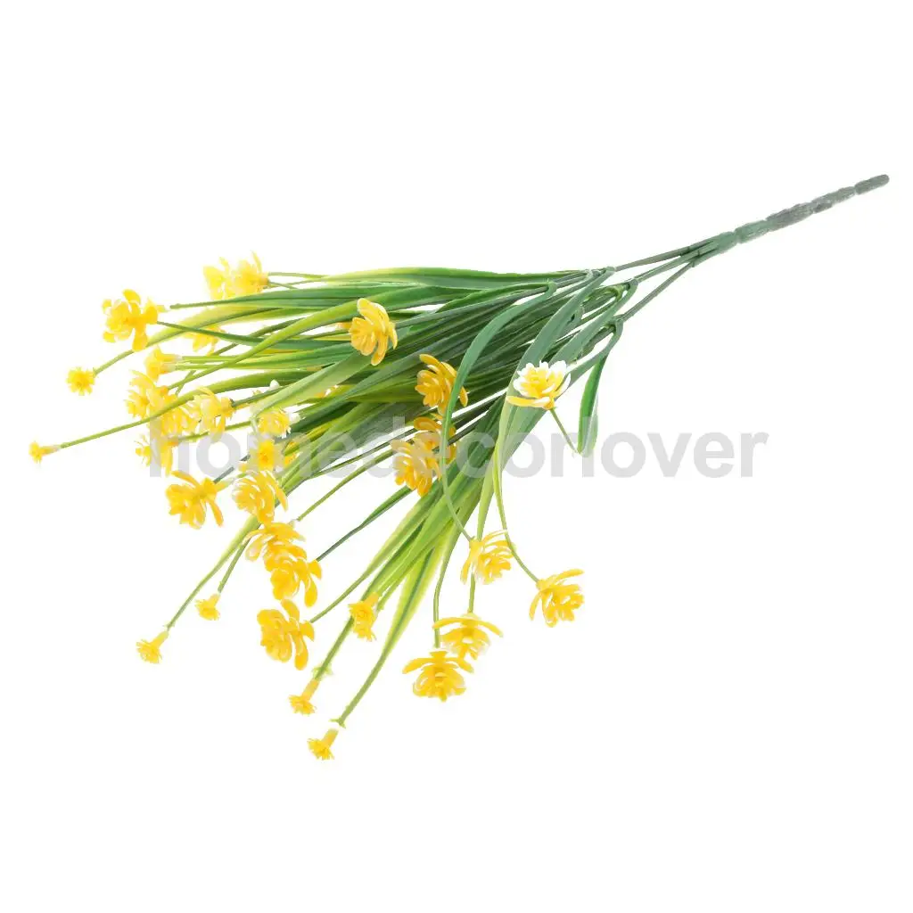 MagiDeal Artificial Greenery Vine Ivy Leaves Grass Camellia Garland Hanging Wedding Party Flower Bunch Bouquet Decor Color PICK