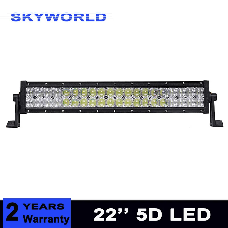 

5D Lens 200W Straight Led Bar Offroad LED Light Bar Combo Led Work Light Bar for Car ATV Truck 4X4 4WD Pickup