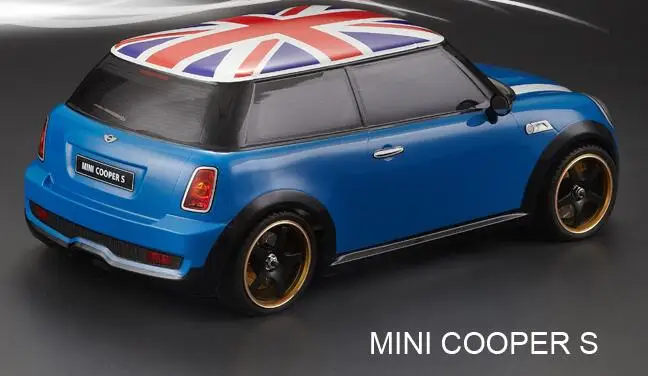 RC ONROAD fOURING DRIFTCAR BODY 195 мм для HPI KYOSHO hRAXXAS Mini Cooper S ON Road Drift Tamiya Yokomo M03 M02 M01 #58211|Детали и