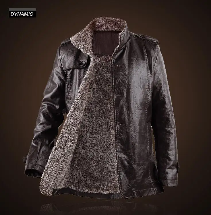 Большие размеры 8 xlleather куртка Для мужчин тонкий теплый Для мужчин S из стираной Кожи Мотоциклетные байкерские Куртки стоя Куртка с