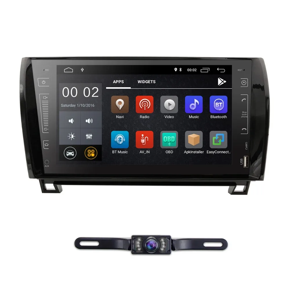 

2GB RAM 16GB ROM Android 8.1 9Inch IPS Car stereo for Toyota Tundra 2007-2013 Toyota Sequoia 2008-2014 Mirror link Wifi Camera