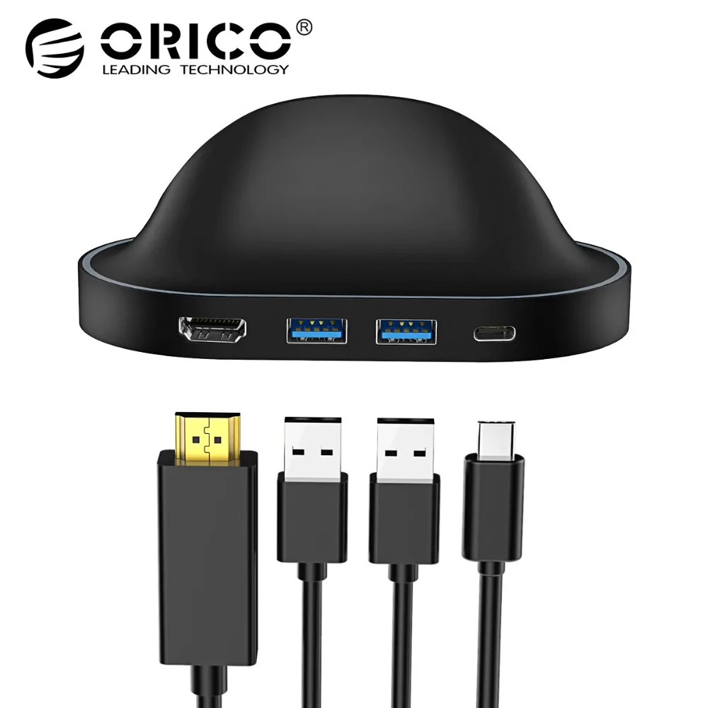 

ORICO Type C to HDMI USB 3.0 Adapter for MacBook Samsung Galaxy S8 S9/Note 9 Huawei P20 lumina 950 Pro Type C USB 3.0 HUB