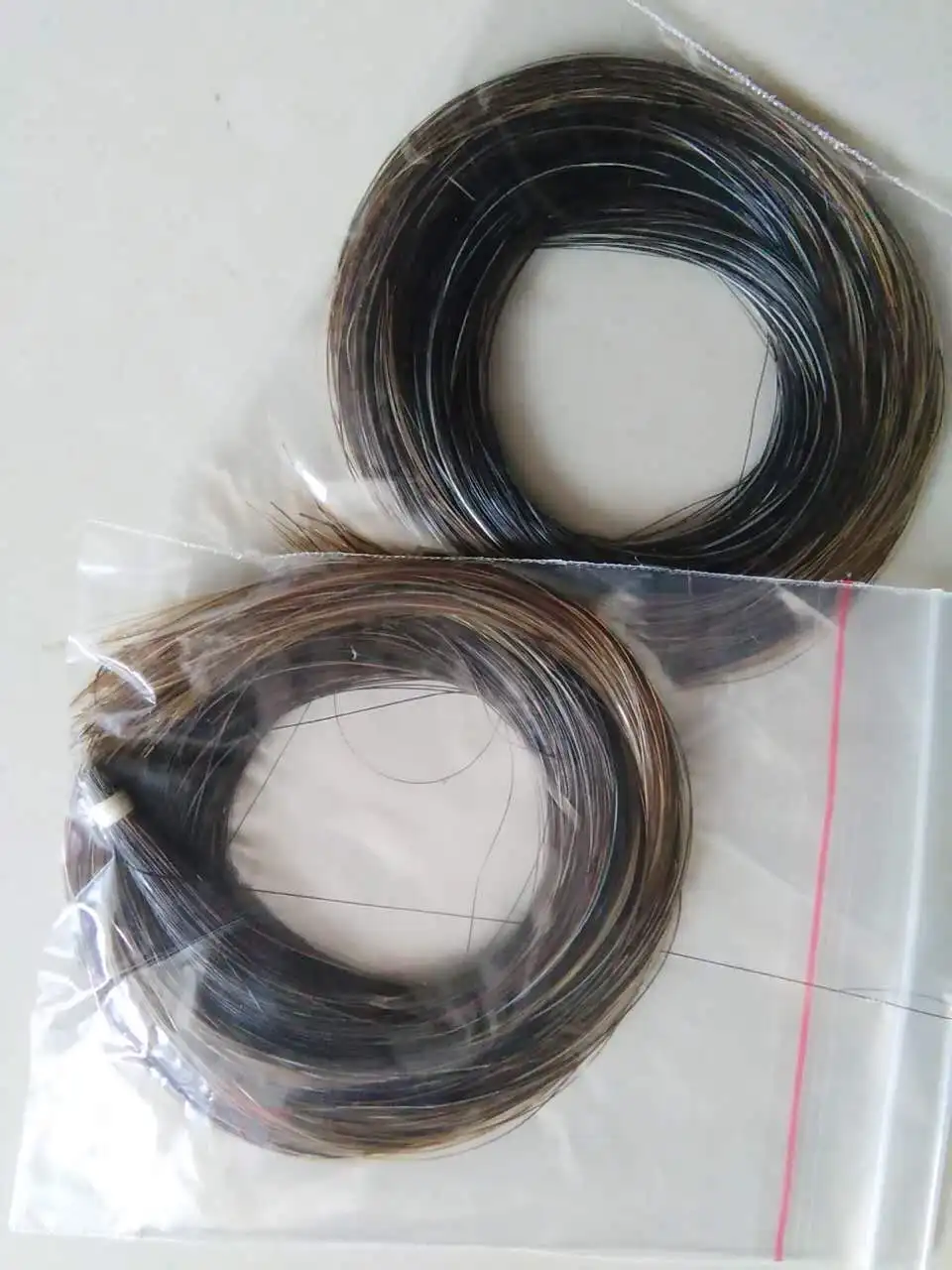 

25 Hanks Mixed bow hair about 9 grams to 10 grams each one