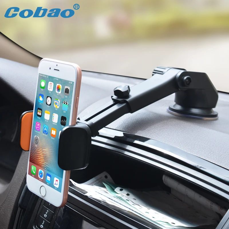 

Cobao Car Phone Holder for iPhone 7 Car Windshield Mount Mobile Phone Holder Stand Support Cellular Phone Smartphone Car Holder