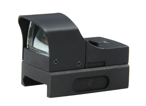 

Military / Tactical / Airsoft Optics Mini Green Red Dot Scope Sight With On / Off Switch Weaver Rail