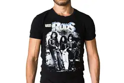 The Rods 1981 Group Album Cover t-shirt подростковые футболки и топы с принтом из натурального хлопка