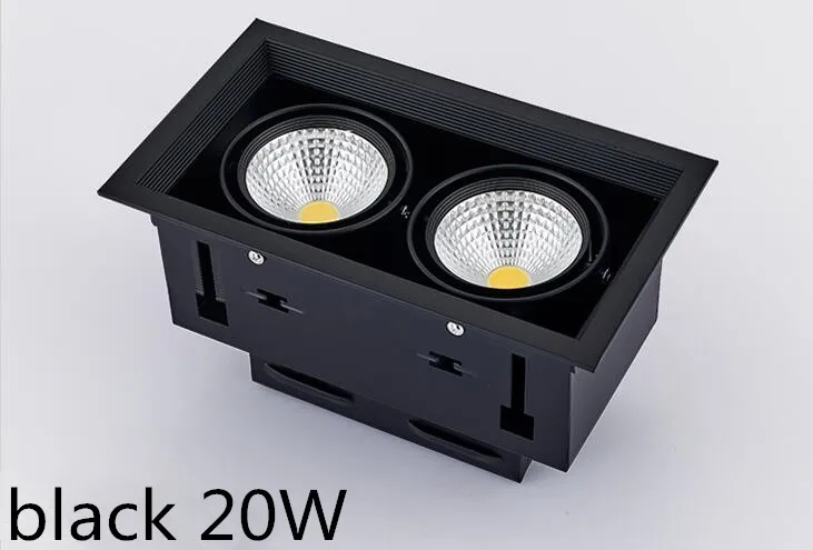10 와트 20 와트 30 와트 ac85-240V 천장 매립형 Led 통 스포트 라이트