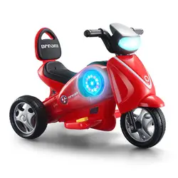 Детский Электрический мотоцикл детские игрушки для катания Электрический трицикл баланс автомобиля дети Батарея литые игрушечные