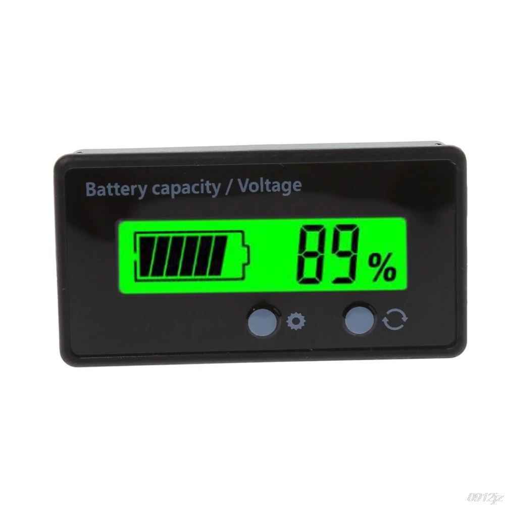 

8-70V LCD Acid Lead Lithium Battery Capacity Indicator Voltmeter Voltage Battery Testers Tools Tool #319