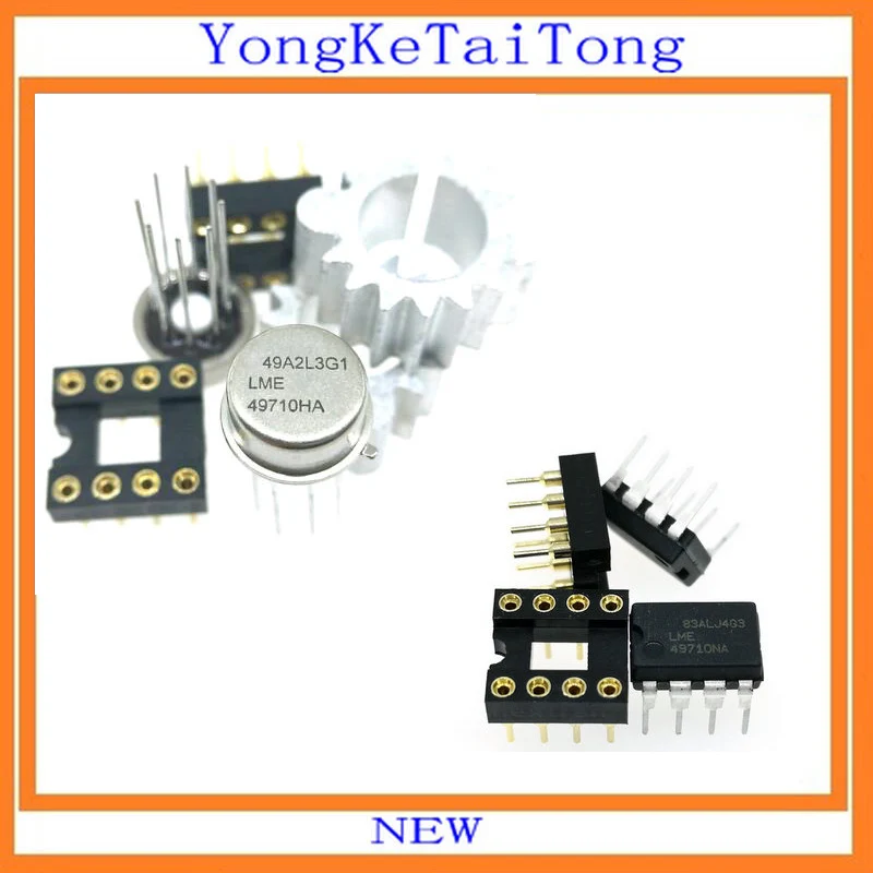 2PCS/LOT LME49710HA LME49710 TO99 to DIP8 LME49710NA Operational ...