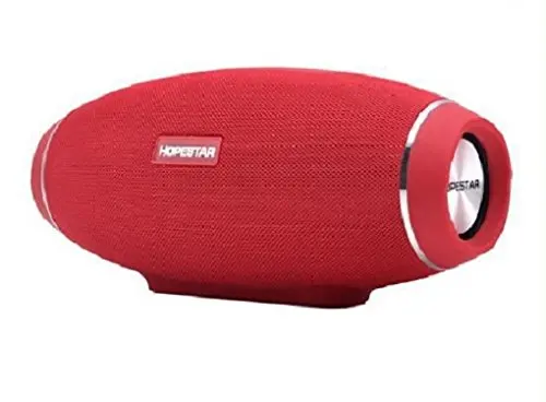 Мощность банк Портативный Беспроводной Bluetooth Динамик (красный) 31 W HD стерео аудио
