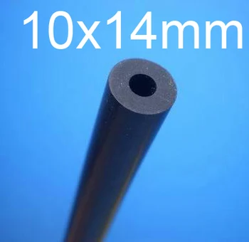 

10mm ID 14mm OD 10x14mm fluororubber tube,VITON rubber tube,Fluorine rubber hose Oil resistant solvent corrosion resistance pipe