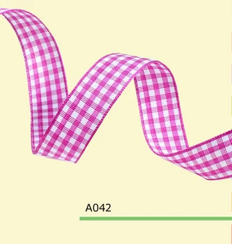 

1" Inch 25mm tartan plaid ribbon