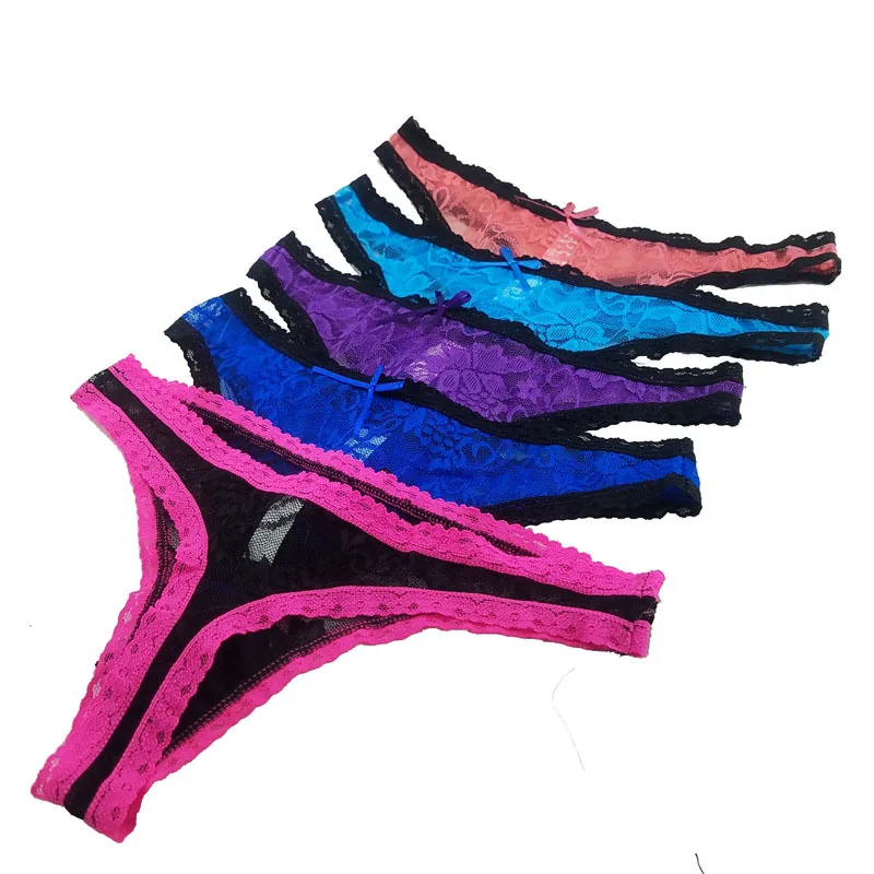 Women lace G Strings shorts Briefs sexy underwear ladies panties