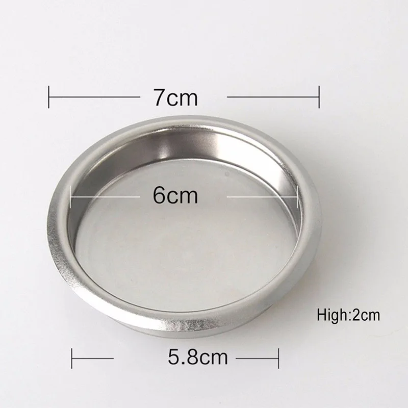 

Stainless Steel Blind Filter Coffee Machine Maker Backflush Back Flush Residue Basket LXY9