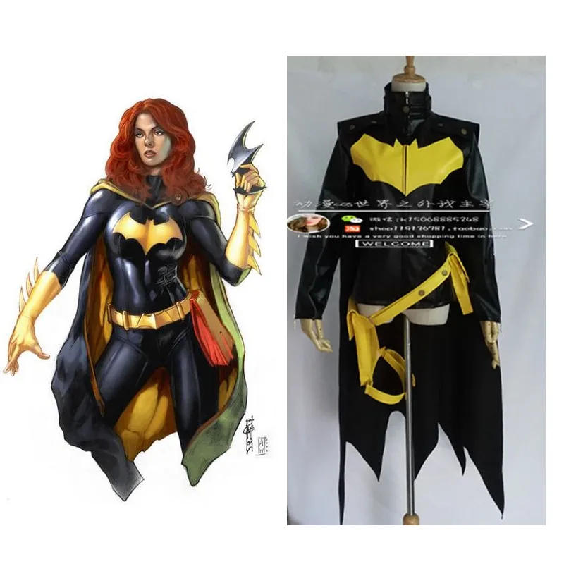 2017 Новый Бэтмен Приключения Batgirl Косплэй костюм все Размеры индивидуальный заказ