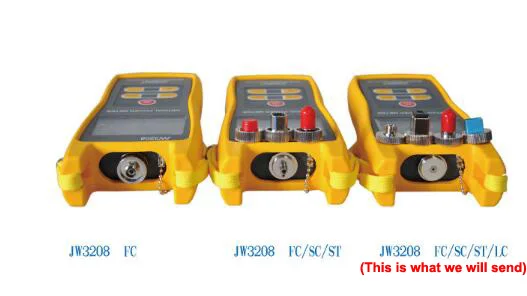 JW3208 4 CONNECTOR OPTICAL POWER METER 5