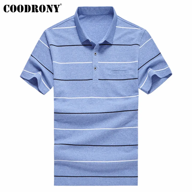 COODRONY Summer Streetwear Casual Men's T-Shirts Soft Cotton T Shirt Men Striped Short Sleeve Pocket T-Shirt Men Clothing S95059 COODRONY Summer Streetwear Casual Men's T-Shirts Soft Cotton T Shirt Men Striped Short Sleeve Pocket T-Shirt Men Clothing S95059