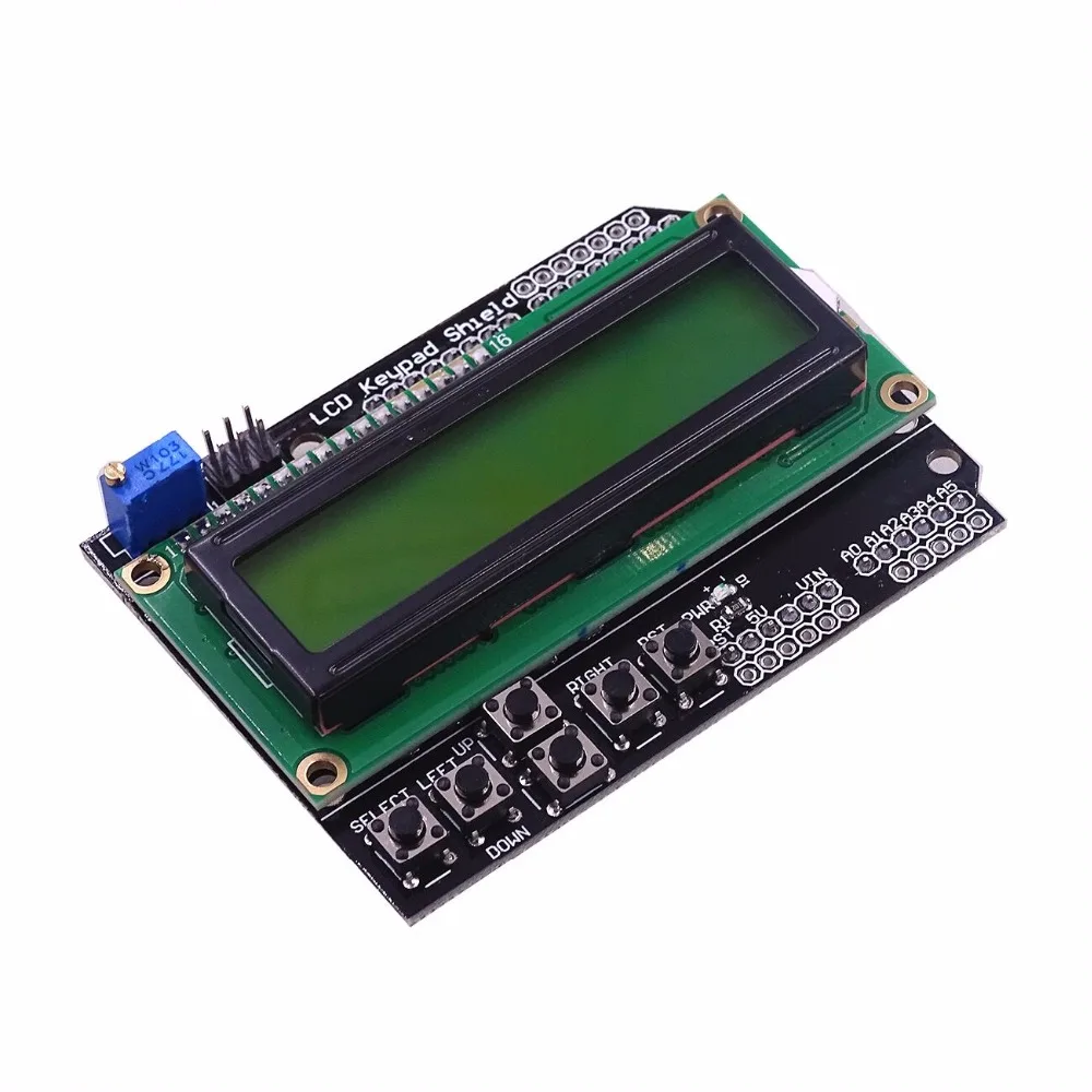 ЖК экран с клавиатурой дисплей 1602 модуль дисплея для arduino ATMEGA328 ATMEGA2560 Raspberry pi