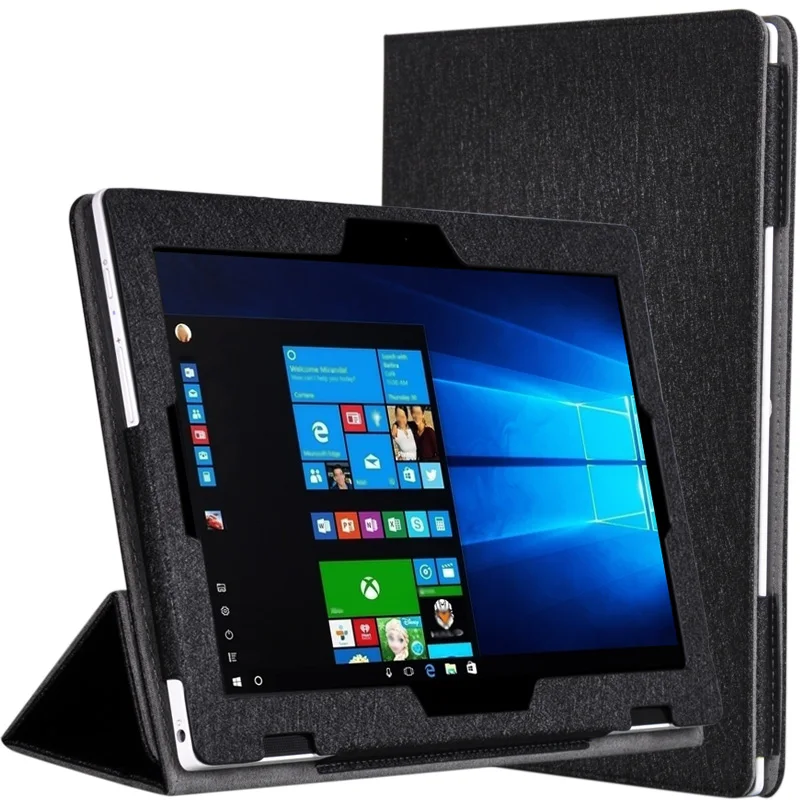 Luxury 3 Fold Ultra Thin Silk Folio Stand Leather Skin Case Cover For