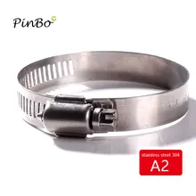 Conduit à vis sans fin en acier inoxydable pièces/ensemble, 2-20 304 toutes tailles, haute qualité, collier de serrage pour tuyau de carburant et eau, livraison gratuite