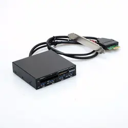 3,5 в внутренний PCI-E PCI Express USB 3,0 кардридер SD SDHC MMS XD M2 CF считыватели карт памяти и адаптеры
