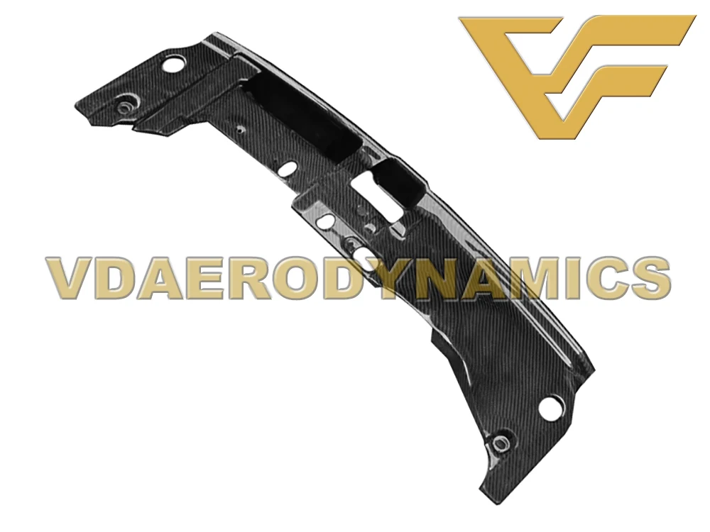 Подходит для 08-12 Mitsubishi EVO 10 X VAD радиатор резервуар воды карбоновая рамка