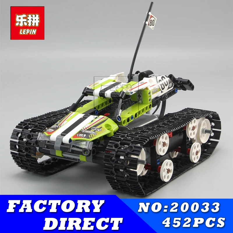 

Lepin 20033 Technic Series The RC Track Remote control Race Car Kit Building Blocks Bricks Educational Children Gifts Toys 42065