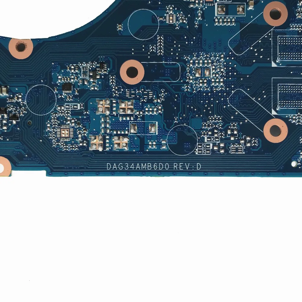 Perfect For HP 15-AU Laptop Motherboard DAG34AMB6D0 901574-601 With I5-7200U CPU DDR4 MainBoard 100% Tested Fast Ship 4