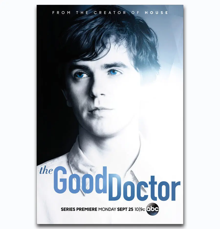 Hot New TV Series Show The Good Doctor-Silk Art Poster Wall Sicker Decoration Gift
