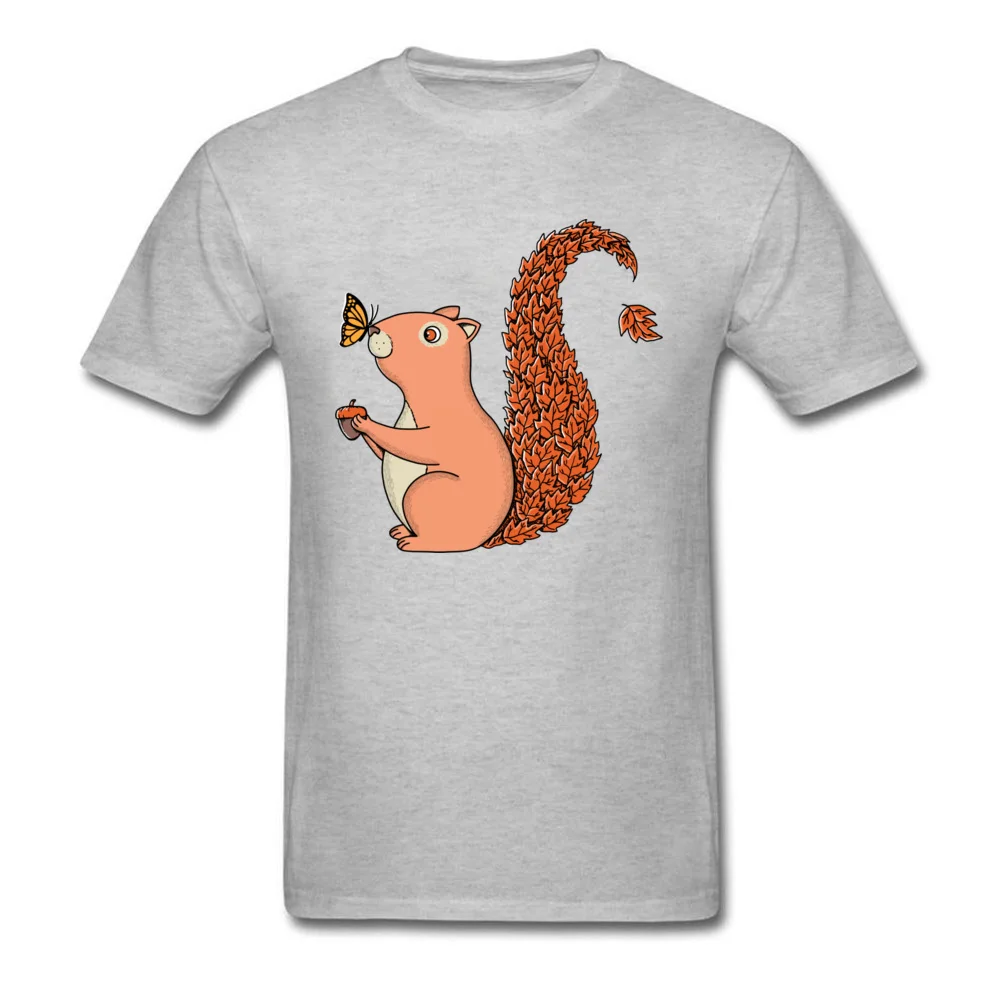 Squirrel and Butterfly_grey