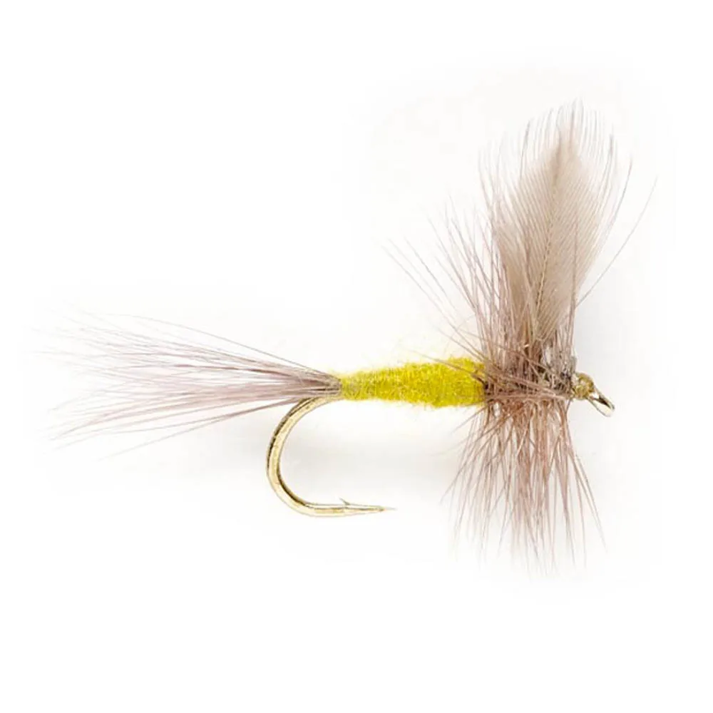 6pcs Aventik Blue Winged Olive Dry Trout Fly Fishing Flies Various Size