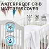 72X132CM Smooth Polyester Crib Waterproof Mattress Protector For Baby Toddler Bed Cover Mattress Pad Crib Waterproof Bed Sheets ► Photo 1/6