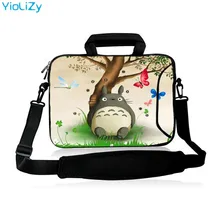 Принт «Мой сосед Тоторо» для ноутбука сумка 10,1 11,6 13,3 14,1 15,6 17,3 дюймов женская сумка защитный чехол для мессенджера мужские Тетрадь рукав SB-23807