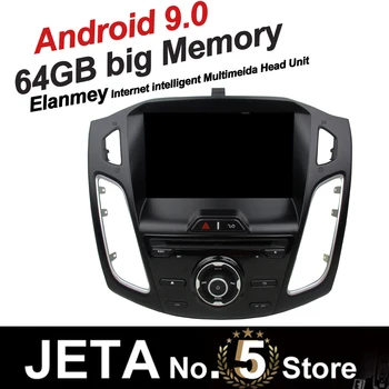 

Fit for Focus 2012 2014 Car Radio GPS Music player tape recorder Android 9.0 64GB big memory DSP equalizer IPS touch screen