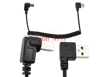 

Wholesale 150cm Right Angled USB 2.0 A Male to B Angled Male 90 degree Stretch Cable for Printer Scanner Hard Disk