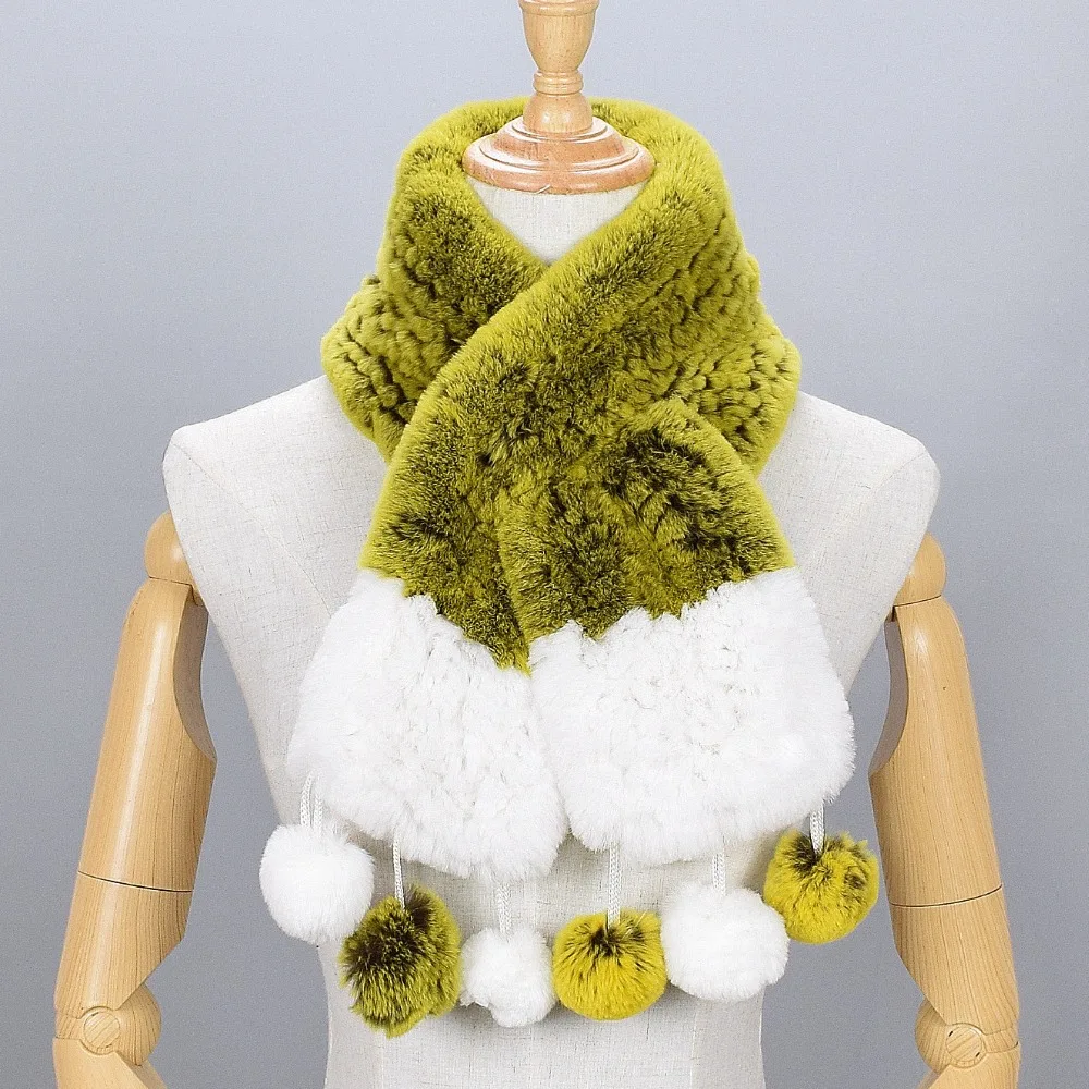 JKP 2018 Fringe fur ball scarf girls fashion scarf winter warm Rex fur scarf braided tassel ball free shipping ZPC-340 JKP 2018 Fringe fur ball scarf girls fashion scarf winter warm Rex fur scarf braided tassel ball free shipping ZPC-340