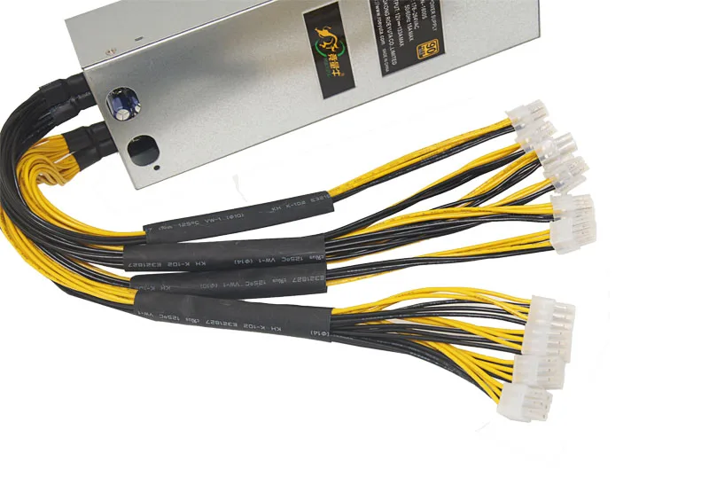 Блок питания antminer S9 T9 X3 L3 + 1600 Вт блок для майнинга BTC Litecoin 10*6Pin машины V9|Блоки