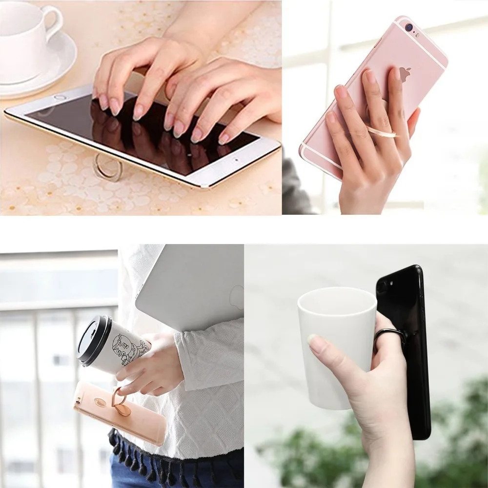 2 шт. палец кольцо держатель для iPhone X 8 7 Plus 6s XS XR держатель подставки для мобильных устройств на палец для мобильного телефона, планшета для iPhone Xiaomi samsung s9