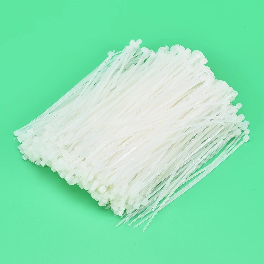 1000pcs 3*120mm Fixed plastic strapping self-locking nylon cable tie belt Strapping Straps For Wires