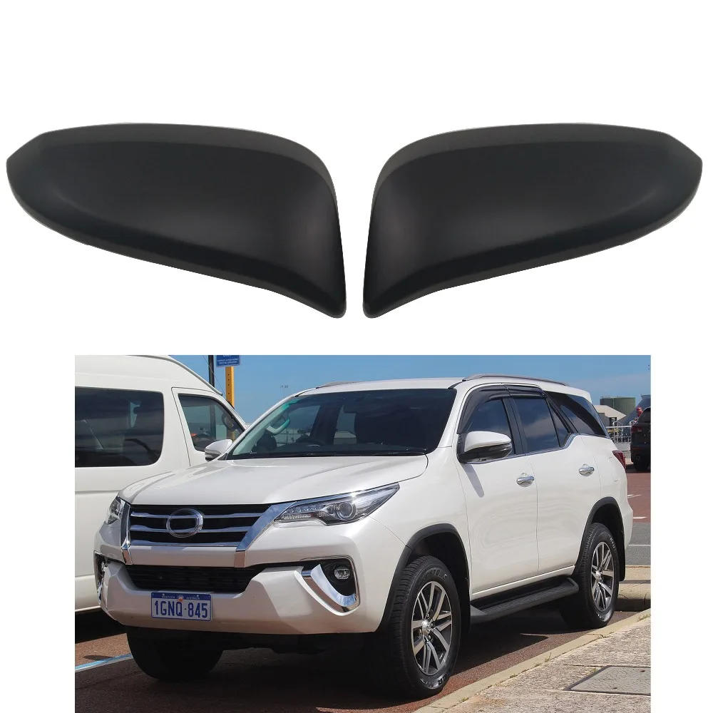 

For Toyota Fortuner 2015 2016 2017 2018 AN50/AN60 Novel style 2PCS ABS Chrome plated Rear view door mirror cover Auto supplies