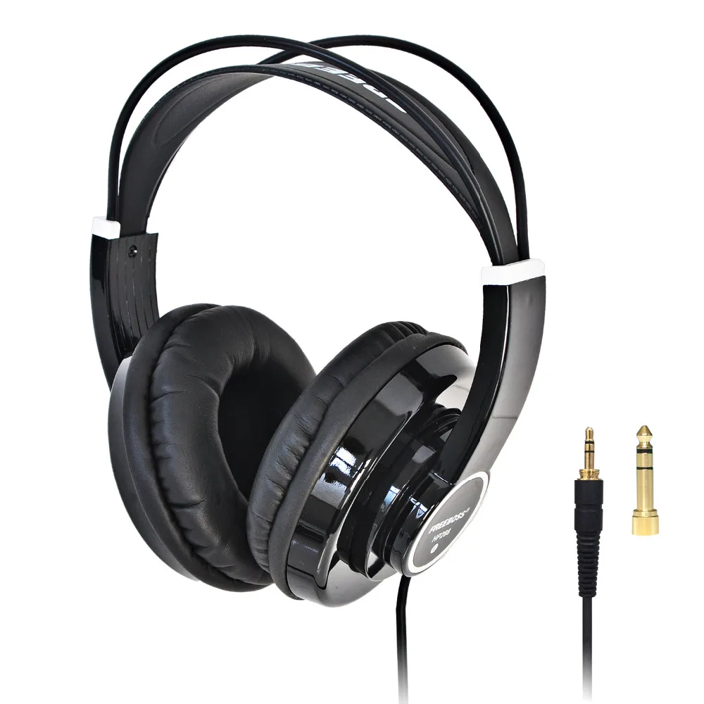 FREEBOSS HP288 Hi Fi наушники полуоткрытые накладные 3 5 6 разъем регулируемые и светильник