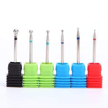 

Hot Sale 5 Size Ball Nail Drill Bit Nail Art Polishing Grinding Head Pedicure Nail Art Machine Accessories Nail Tools